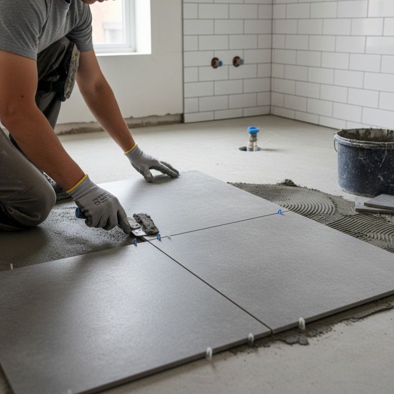 Restroom Floor Replacement in Longmont, CO